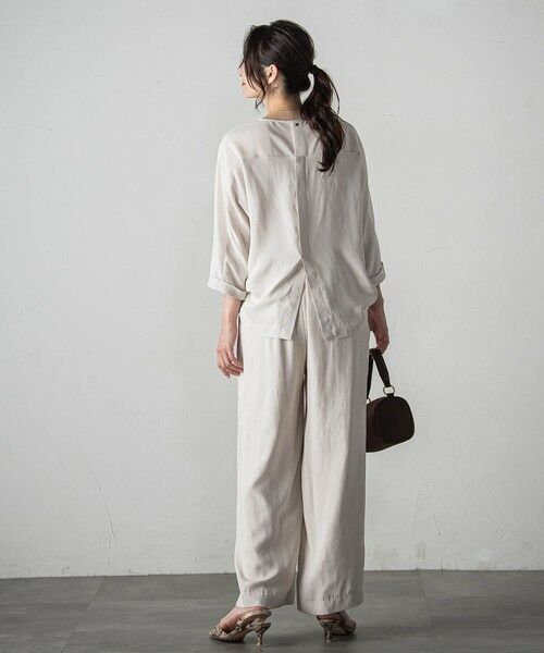 LAUTREAMONT / ロートレアモン シャツ・ブラウス | エアリースエードブラウス ≪洗濯機で洗える≫ | 詳細26