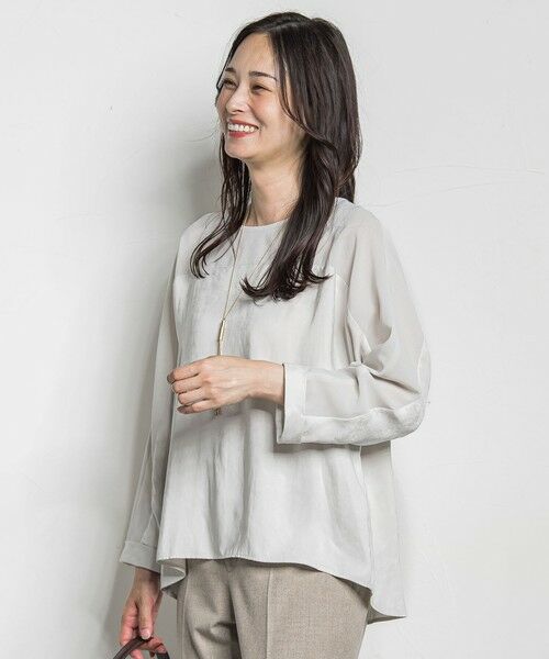 LAUTREAMONT / ロートレアモン シャツ・ブラウス | エアリースエードブラウス ≪洗濯機で洗える≫ | 詳細27