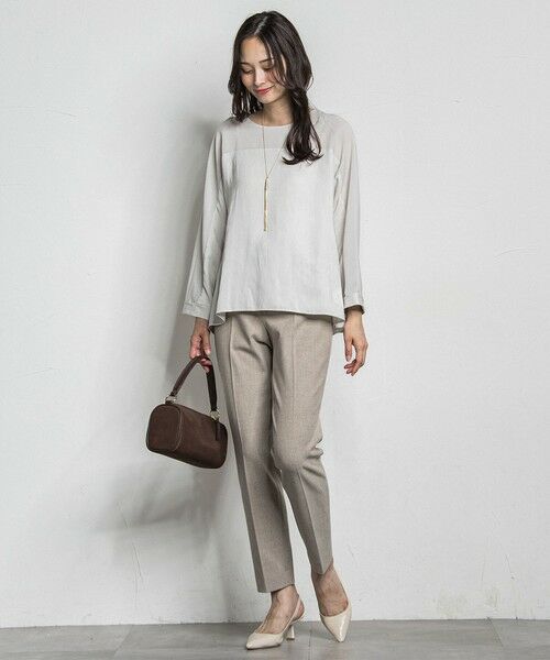 LAUTREAMONT / ロートレアモン シャツ・ブラウス | エアリースエードブラウス ≪洗濯機で洗える≫ | 詳細28