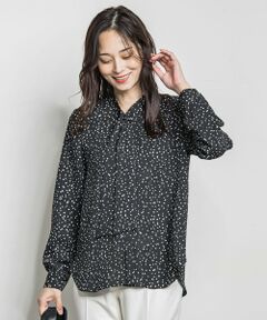 LAUTREAMONT / ロートレアモン シャツ・ブラウス | ランダムドットエアリーブラウス≪洗濯機で洗える≫