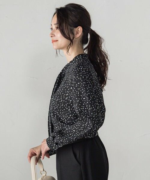LAUTREAMONT / ロートレアモン シャツ・ブラウス | ランダムドットエアリーブラウス≪洗濯機で洗える≫ | 詳細1