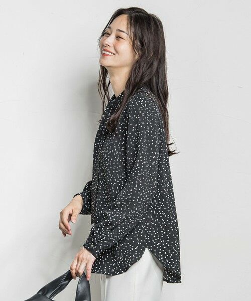 LAUTREAMONT / ロートレアモン シャツ・ブラウス | ランダムドットエアリーブラウス≪洗濯機で洗える≫ | 詳細10