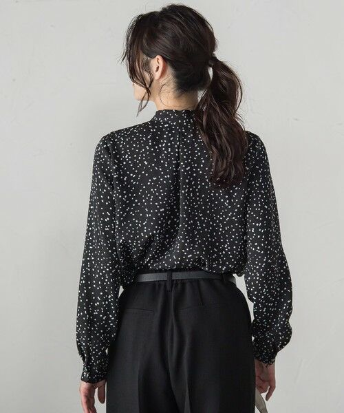 LAUTREAMONT / ロートレアモン シャツ・ブラウス | ランダムドットエアリーブラウス≪洗濯機で洗える≫ | 詳細2