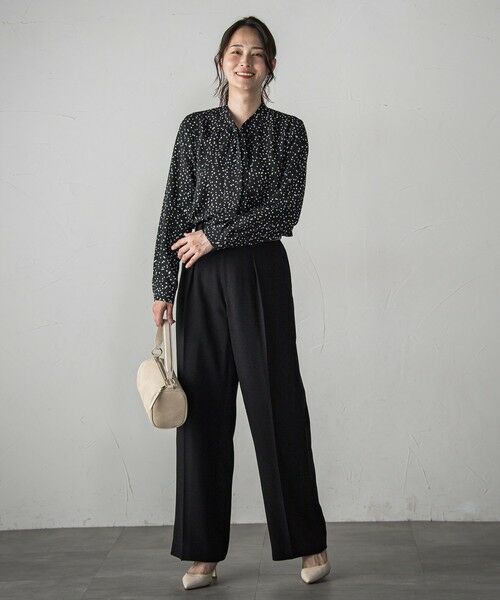 LAUTREAMONT / ロートレアモン シャツ・ブラウス | ランダムドットエアリーブラウス≪洗濯機で洗える≫ | 詳細3