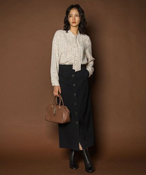 LAUTREAMONT / ロートレアモン シャツ・ブラウス | ランダムドットエアリーブラウス≪洗濯機で洗える≫ | 詳細17