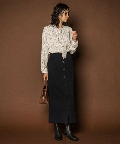 LAUTREAMONT / ロートレアモン シャツ・ブラウス | ランダムドットエアリーブラウス≪洗濯機で洗える≫ | 詳細18