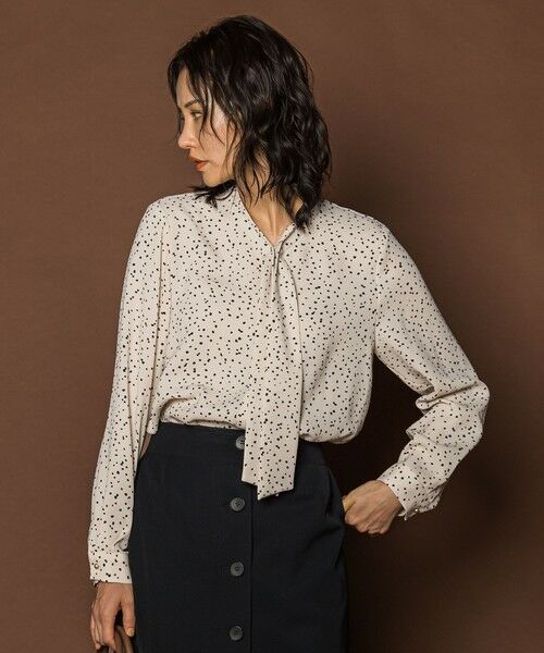 LAUTREAMONT / ロートレアモン シャツ・ブラウス | ランダムドットエアリーブラウス≪洗濯機で洗える≫ | 詳細20