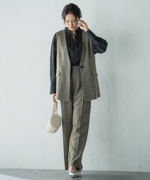 LAUTREAMONT / ロートレアモン シャツ・ブラウス | 後染めボイルシアーフリルブラウス≪洗濯機で洗える≫ | 詳細2