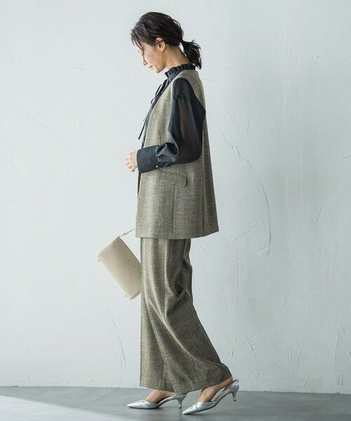 LAUTREAMONT / ロートレアモン シャツ・ブラウス | 後染めボイルシアーフリルブラウス≪洗濯機で洗える≫ | 詳細4