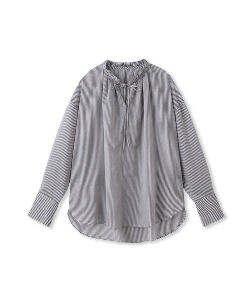 LAUTREAMONT / ロートレアモン シャツ・ブラウス | 後染めボイルシアーフリルブラウス≪洗濯機で洗える≫ | 詳細12