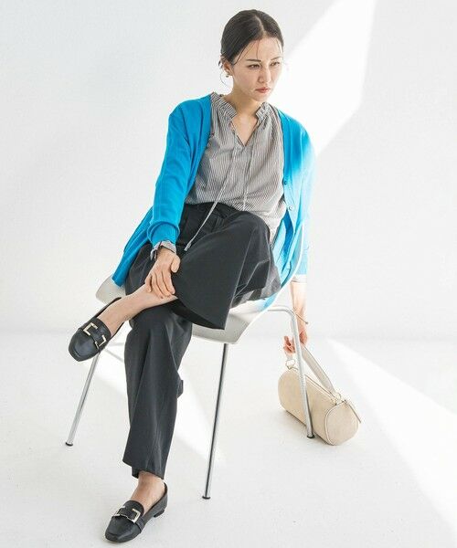 LAUTREAMONT / ロートレアモン シャツ・ブラウス | 後染めボイルシアーフリルブラウス≪洗濯機で洗える≫ | 詳細13