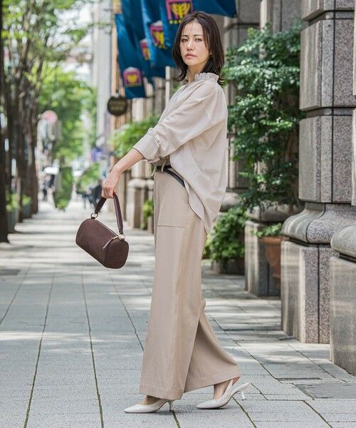 LAUTREAMONT / ロートレアモン シャツ・ブラウス | 後染めボイルシアーフリルブラウス≪洗濯機で洗える≫ | 詳細19