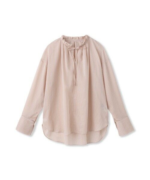 LAUTREAMONT / ロートレアモン シャツ・ブラウス | 後染めボイルシアーフリルブラウス≪洗濯機で洗える≫ | 詳細21