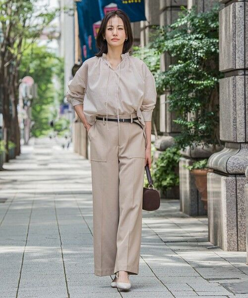 LAUTREAMONT / ロートレアモン シャツ・ブラウス | 後染めボイルシアーフリルブラウス≪洗濯機で洗える≫ | 詳細17