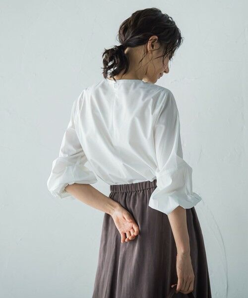 LAUTREAMONT / ロートレアモン シャツ・ブラウス | フォルムボウタイブラウス≪洗濯機で洗える≫ | 詳細5