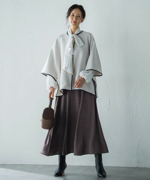 LAUTREAMONT / ロートレアモン シャツ・ブラウス | フォルムボウタイブラウス≪洗濯機で洗える≫ | 詳細8