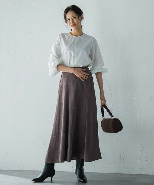 LAUTREAMONT / ロートレアモン シャツ・ブラウス | フォルムボウタイブラウス≪洗濯機で洗える≫ | 詳細9