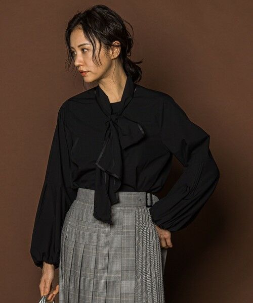 LAUTREAMONT / ロートレアモン シャツ・ブラウス | フォルムボウタイブラウス≪洗濯機で洗える≫ | 詳細12