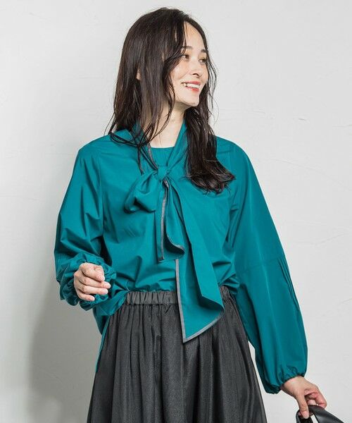 LAUTREAMONT / ロートレアモン シャツ・ブラウス | フォルムボウタイブラウス≪洗濯機で洗える≫ | 詳細18