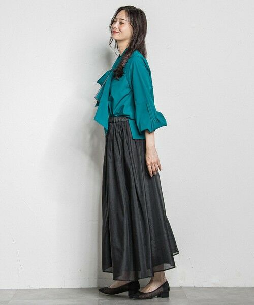 LAUTREAMONT / ロートレアモン シャツ・ブラウス | フォルムボウタイブラウス≪洗濯機で洗える≫ | 詳細20