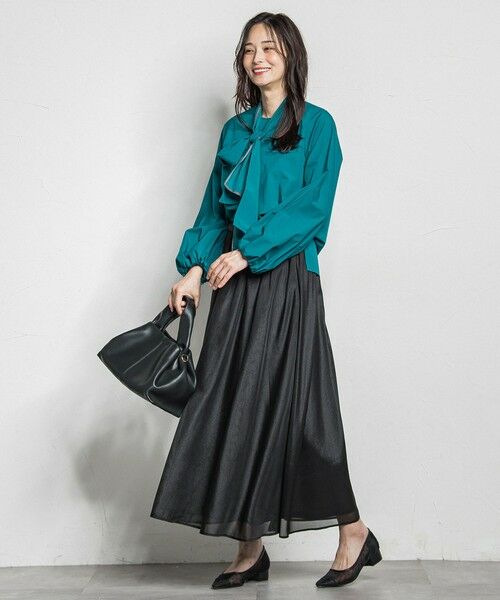 LAUTREAMONT / ロートレアモン シャツ・ブラウス | フォルムボウタイブラウス≪洗濯機で洗える≫ | 詳細21