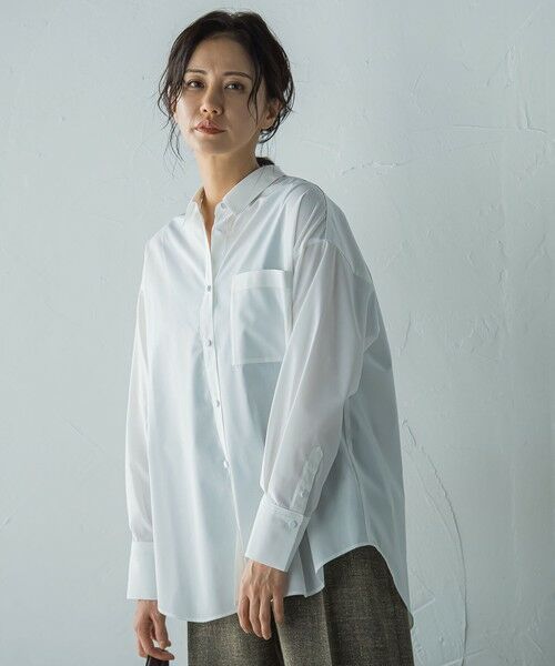 LAUTREAMONT / ロートレアモン シャツ・ブラウス | オーバーサイズシャツブラウス ≪洗濯機で洗える≫ | 詳細13