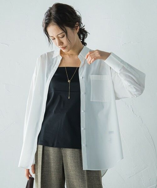 LAUTREAMONT / ロートレアモン シャツ・ブラウス | オーバーサイズシャツブラウス ≪洗濯機で洗える≫ | 詳細5