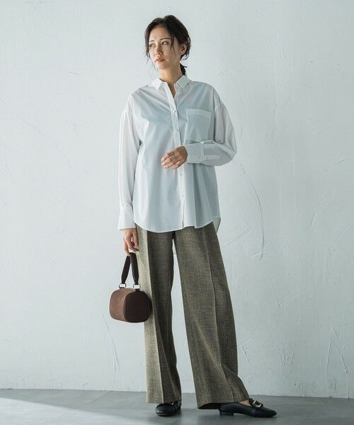 LAUTREAMONT / ロートレアモン シャツ・ブラウス | オーバーサイズシャツブラウス ≪洗濯機で洗える≫ | 詳細6