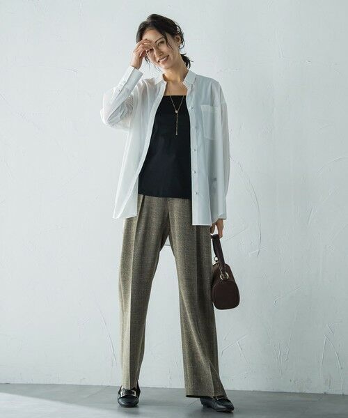 LAUTREAMONT / ロートレアモン シャツ・ブラウス | オーバーサイズシャツブラウス ≪洗濯機で洗える≫ | 詳細8