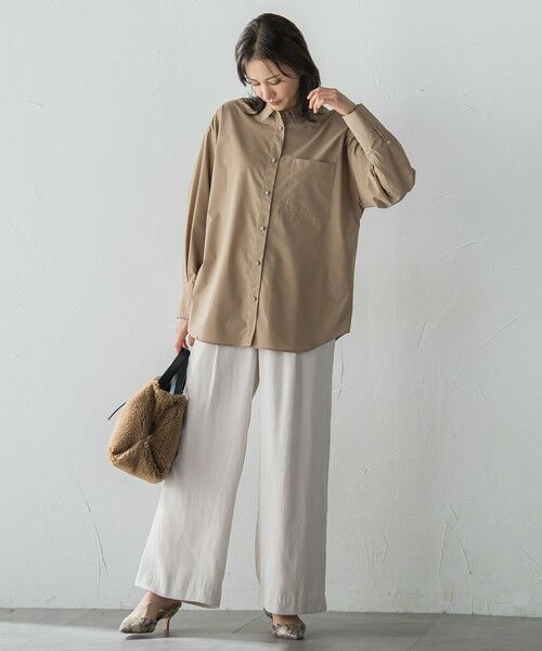 LAUTREAMONT / ロートレアモン シャツ・ブラウス | オーバーサイズシャツブラウス ≪洗濯機で洗える≫ | 詳細19