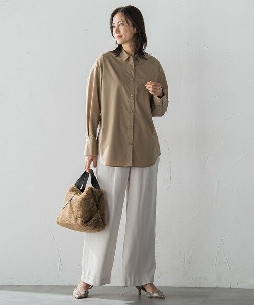 LAUTREAMONT / ロートレアモン シャツ・ブラウス | オーバーサイズシャツブラウス ≪洗濯機で洗える≫ | 詳細20