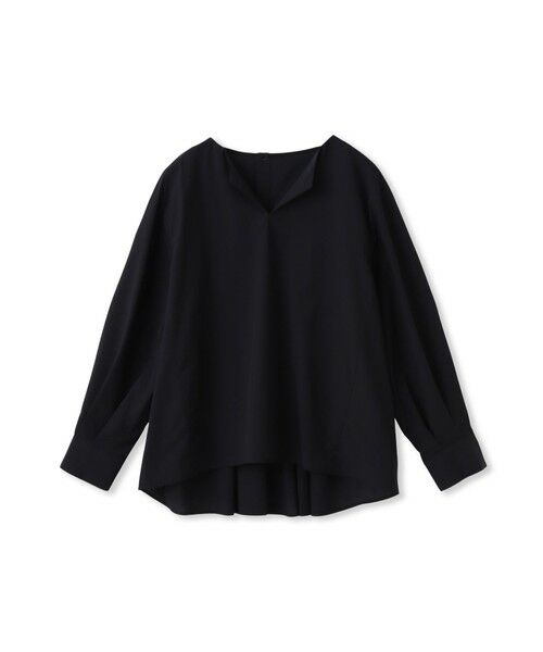 LAUTREAMONT / ロートレアモン シャツ・ブラウス | キーネックエアリータックブラウス ≪接触冷感/洗濯機で洗える≫ | 詳細15