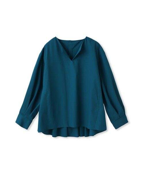 LAUTREAMONT / ロートレアモン シャツ・ブラウス | キーネックエアリータックブラウス ≪接触冷感/洗濯機で洗える≫ | 詳細20