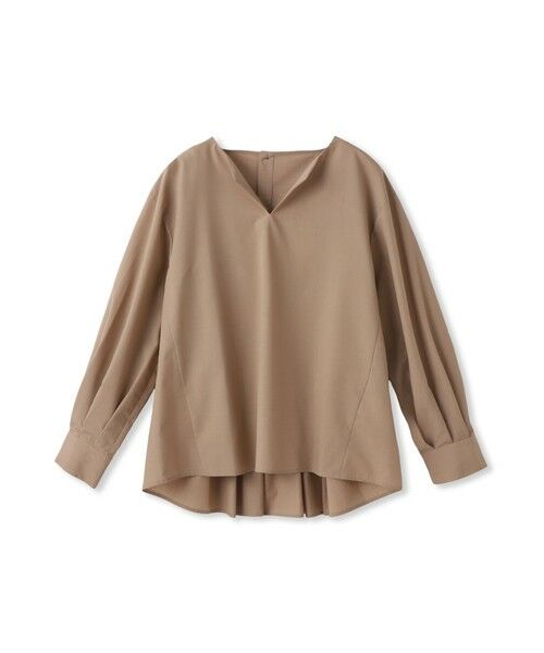 LAUTREAMONT / ロートレアモン シャツ・ブラウス | キーネックエアリータックブラウス ≪接触冷感/洗濯機で洗える≫ | 詳細29