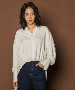 LAUTREAMONT / ロートレアモン シャツ・ブラウス | エアリースエードシャツブラウス≪洗濯機で洗える≫