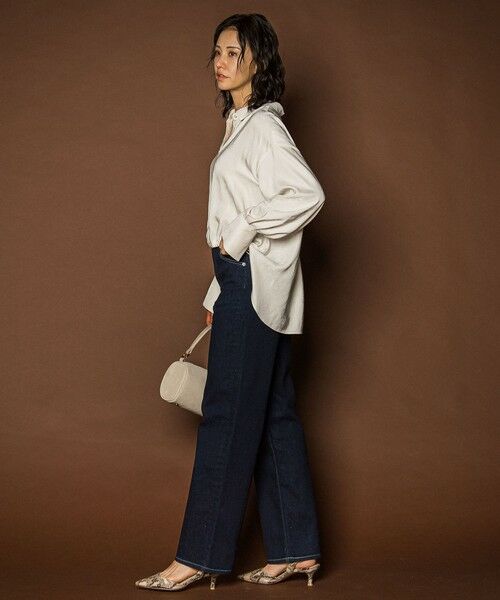 LAUTREAMONT / ロートレアモン シャツ・ブラウス | エアリースエードシャツブラウス≪洗濯機で洗える≫ | 詳細15