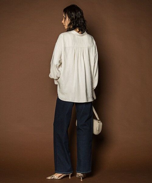 LAUTREAMONT / ロートレアモン シャツ・ブラウス | エアリースエードシャツブラウス≪洗濯機で洗える≫ | 詳細16