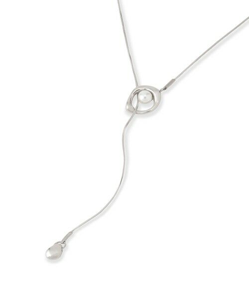 LAUTREAMONT / ロートレアモン ネックレス・ペンダント・チョーカー | パール調Yジステンレスネックレス | 詳細2
