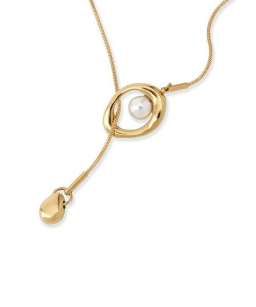 LAUTREAMONT / ロートレアモン ネックレス・ペンダント・チョーカー | パール調Yジステンレスネックレス | 詳細11