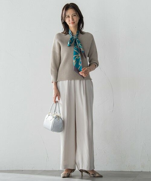 LAUTREAMONT / ロートレアモン マフラー・ショール・スヌード・ストール | ケンサキリバーマップガラスカーフ≪洗濯機で洗える≫ | 詳細2