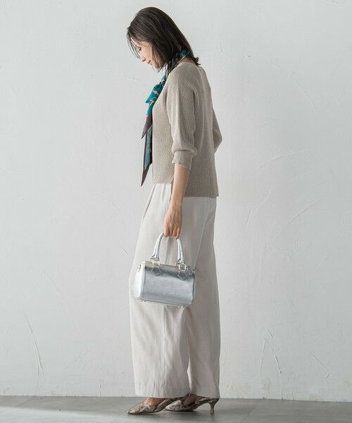 LAUTREAMONT / ロートレアモン マフラー・ショール・スヌード・ストール | ケンサキリバーマップガラスカーフ≪洗濯機で洗える≫ | 詳細3