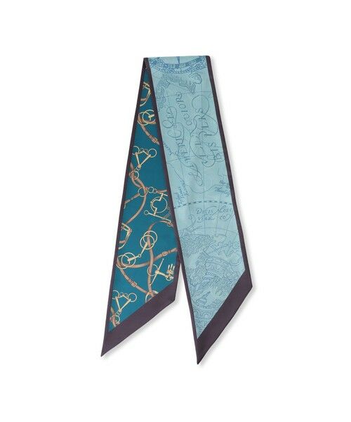 LAUTREAMONT / ロートレアモン マフラー・ショール・スヌード・ストール | ケンサキリバーマップガラスカーフ≪洗濯機で洗える≫ | 詳細4