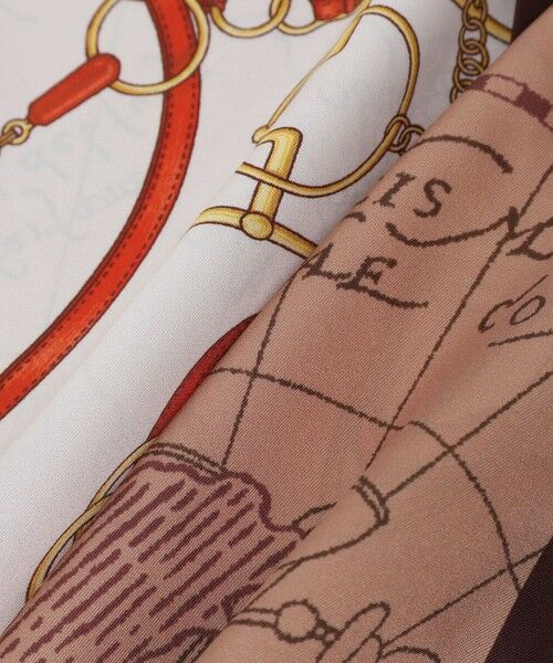 LAUTREAMONT / ロートレアモン マフラー・ショール・スヌード・ストール | ケンサキリバーマップガラスカーフ≪洗濯機で洗える≫ | 詳細11