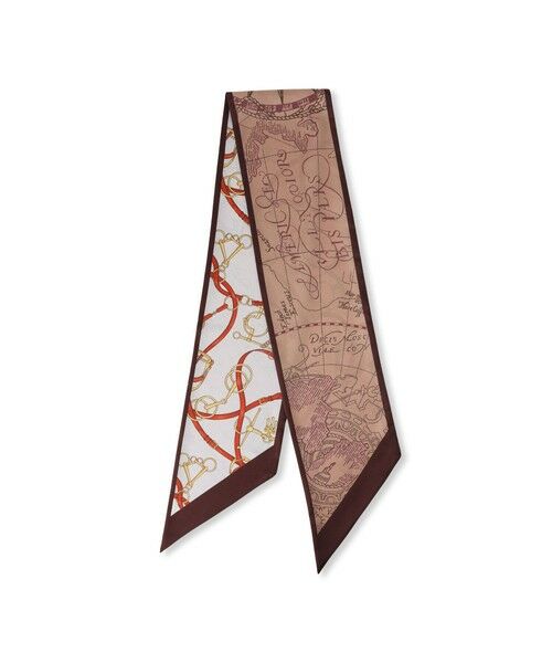 LAUTREAMONT / ロートレアモン マフラー・ショール・スヌード・ストール | ケンサキリバーマップガラスカーフ≪洗濯機で洗える≫ | 詳細8