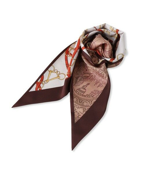 LAUTREAMONT / ロートレアモン マフラー・ショール・スヌード・ストール | ケンサキリバーマップガラスカーフ≪洗濯機で洗える≫ | 詳細9