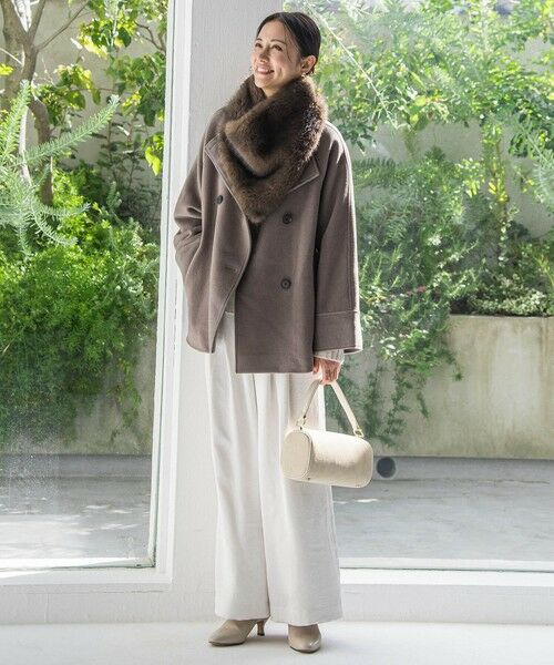 LAUTREAMONT / ロートレアモン マフラー・ショール・スヌード・ストール | 【THROW/スロー】Eco Fur Shawl | 詳細2