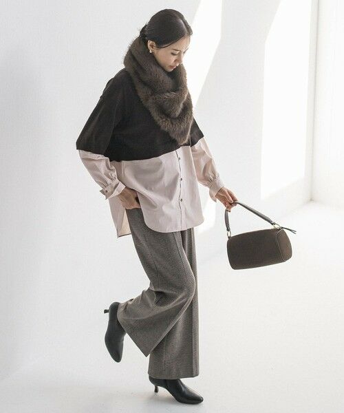 LAUTREAMONT / ロートレアモン マフラー・ショール・スヌード・ストール | 【THROW/スロー】Eco Fur Shawl | 詳細4