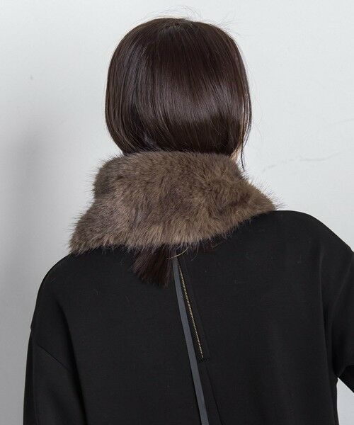 LAUTREAMONT / ロートレアモン マフラー・ショール・スヌード・ストール | 【THROW/スロー】Eco Fur Shawl | 詳細8