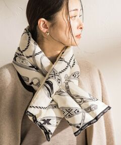 LAUTREAMONT / ロートレアモン マフラー・ショール・スヌード・ストール | 【manipuri】シルクダウンストール