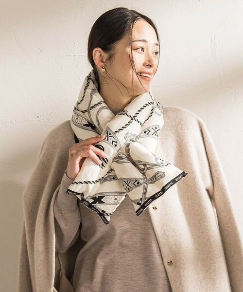 LAUTREAMONT / ロートレアモン マフラー・ショール・スヌード・ストール | 【manipuri】シルクダウンストール | 詳細2